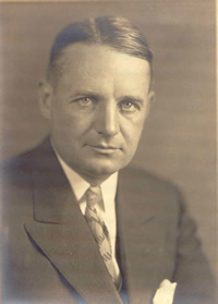 The handsome Donovan when he was a young lawyer in Buffalo, New York. -Molly Mugler Collection.